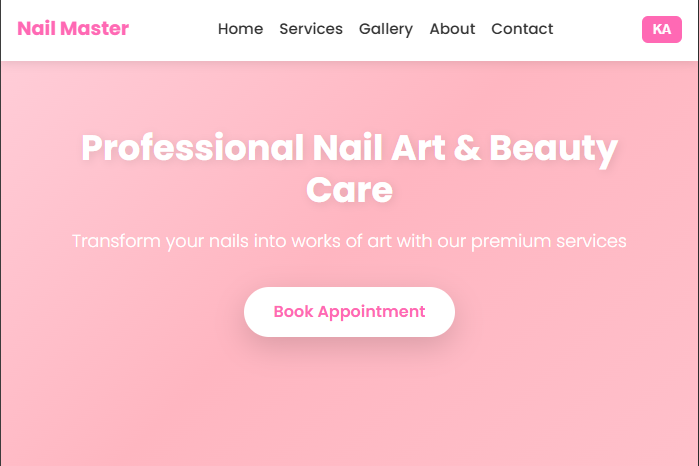 Project nail master Screenshot